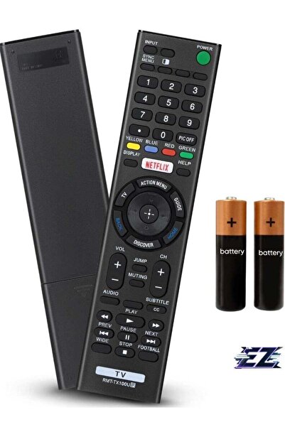 ELTRAZONE Universal Replacement Remote Control RMT-TX100U for Sony TV, Compat...