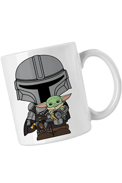 OEM Mandalorian Grogu Baby Yoda Star Wars mug
