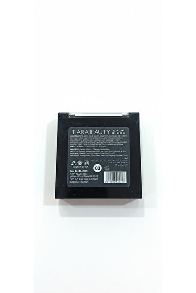 genric Tiara Beauty Quad Blush Palette 12g - No. 03