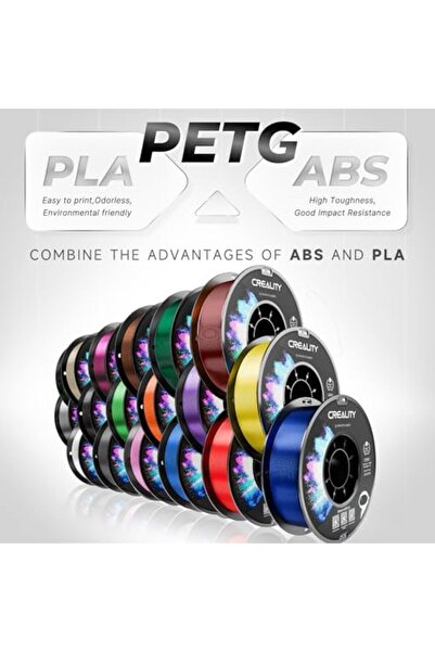 Yıldızan pazaralanı store Resmi Creality PETG 3D Yazıcı Filament 1,75 mm 1 KG...