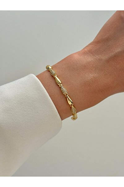 YOUES JEWELRY CM Lux Premium Jeweler Model Bracelet Colorfast Women's Bracelet