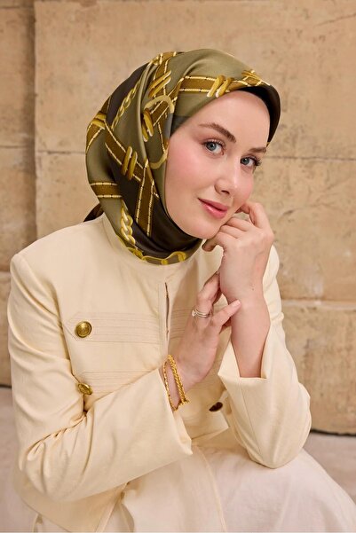 Silk Home Twi̇ll Silk Scarf 2026 Summer Season 11533-14