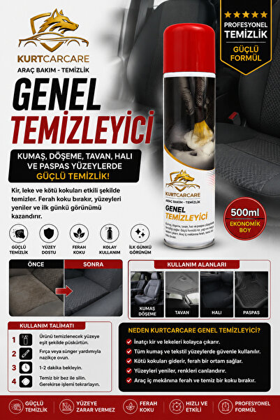 KurtCarCare Genel Temizleyici