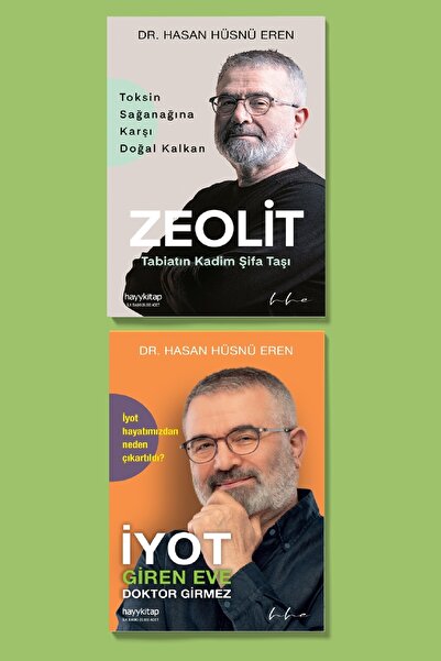hayykitap Hasan Hüsnü Eren / İYOT GİREN EVE DOKTOR GİRMEZ - ZEOLİT 2 li set