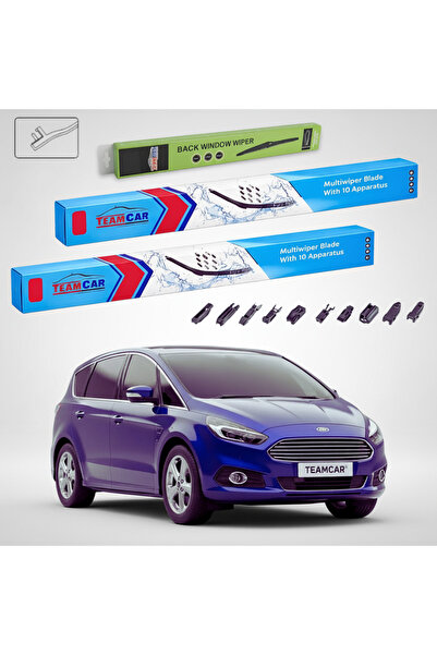 TEAMCAR Ford S-Max Mk2 CD391 2015-σήμερα Μάκτρα Υαλοκαθαριστήρων |   Σετ Εμπρ...