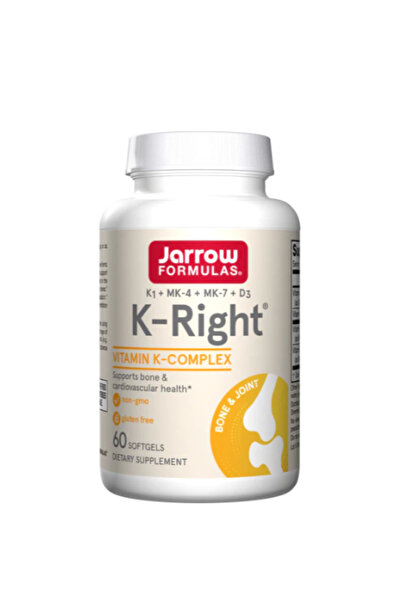 Jarrow Formulas K-Right Complex de Vitamina K 60 capsule moi