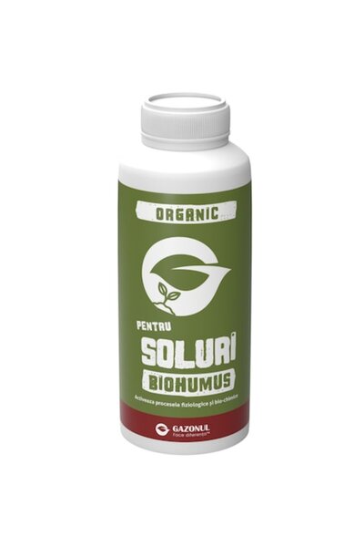 Gazonul Îngrășământ Organic BioHumus, cu humus de râmă, pentru gazon, legume ...
