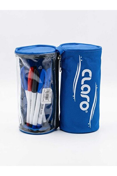 claro Accura Whiteboard Marker Set with Cylindrical Pouch — 3 Colors
