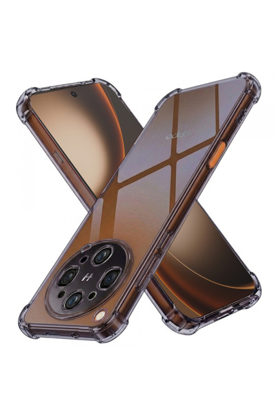 Techsuit Husa pentru Oppo Find X9 Ultra, Techsuit, Shockproof Clear, Fumurie
