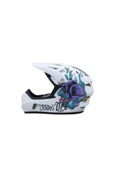 RAPTOR GRAVITY Full Face Kask (Impact-Pro) - Varsity Chaos - s
