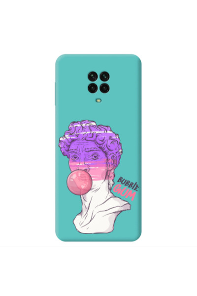 Other Xiaomi Redmi Note 9 Pro Pin Bubble Turquoise Colored Silicone TPU Θήκη