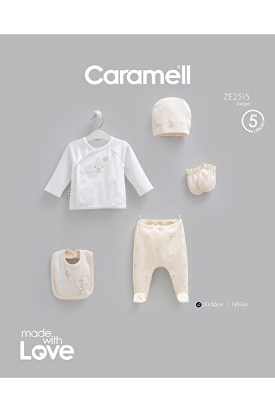 Caramell طقم إصدار المستشفى تيدي بير 5 قطع ZE2515