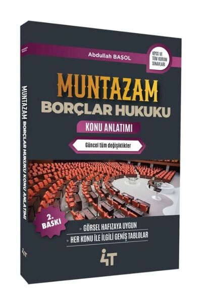 4T YAYINEVİ Muntazam Borçlar Hukuku Konu Anlatımı