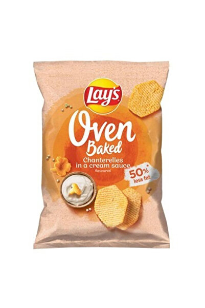 Lay's Chipsuri cu ciuperci in sos de smantana, 110g