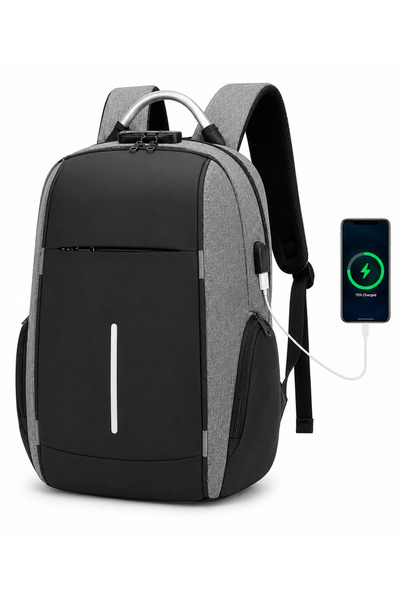 Alcoach Travel Laptop Backpack Anti Theft USB Charging Port Water Resistant 1...