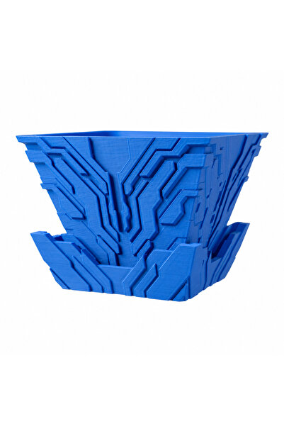 PrintForge Vaza Path, PrintForge®, printata 3D, 17x17x13 cm, fabricata din PL...