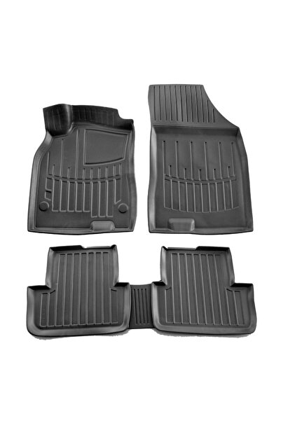 Umbrella Set de covorașe auto din cauciuc tip tavă pentru Renault Fluence (20...