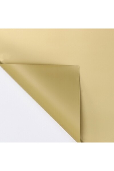 OEM Celofan pentru Flori Plastic Auriu Gros 58x58 cm