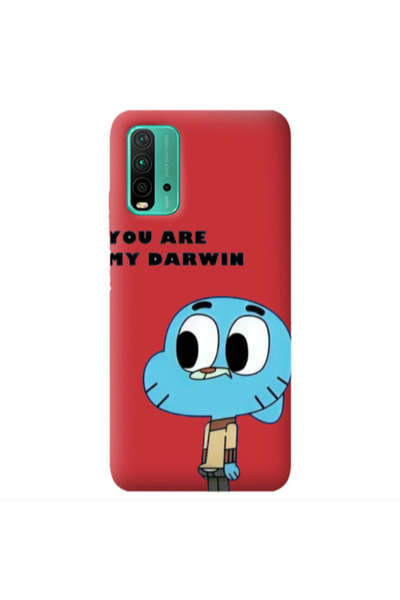 Other Xiaomi Poco M3 You are my darwin Red Colored Silicone TPU Θήκη