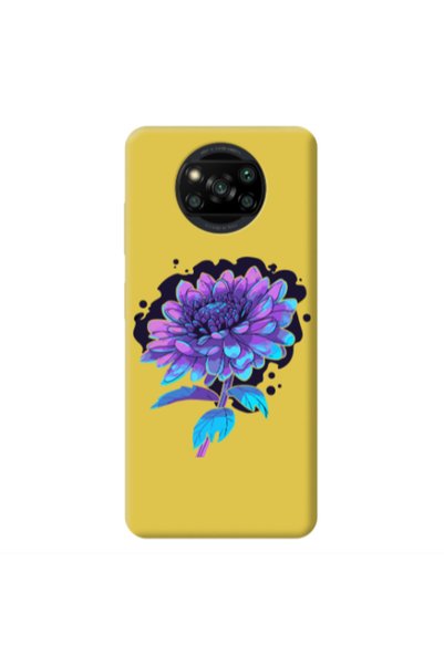 Other Xiaomi Poco X3 /X3 Pro Witch flower Yellow Colored Silicone TPU Θήκη