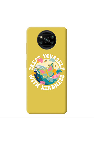 Other Xiaomi Poco X3 /X3 Pro Kindless Yourself Yellow Colored Silicone TPU Θήκη