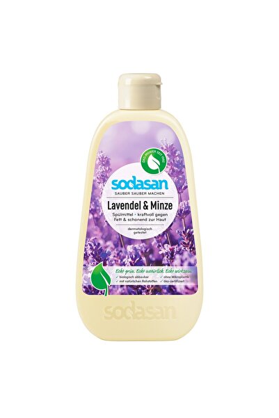 Sodasan Detergent de vase lichid cu lavanda si menta
