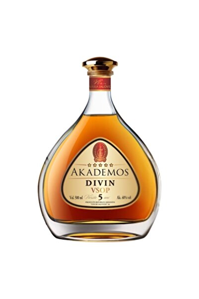 Akademos Coniac Divin VSOP, Maturat 5 Ani, Ialoveni, 40% Alcool, 0.5L, Editie...
