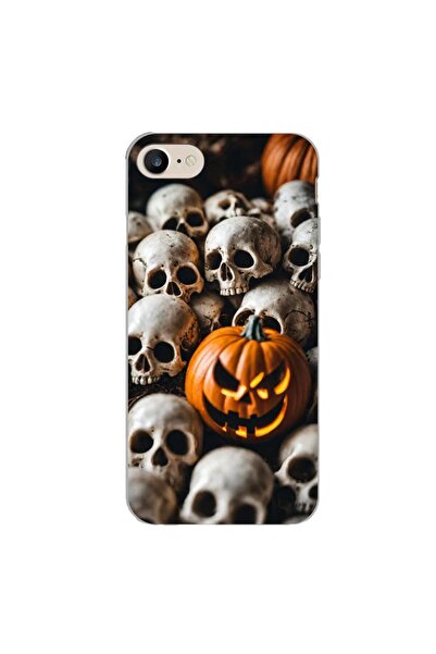 OEM Husa compatibila cu Apple iPhone 7, 8, SE 2020 Silicon Tpu Model Hallowee...