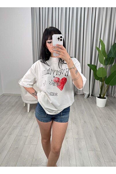 anonim Love Bluz White