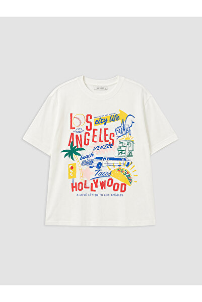 LC Waikiki I Printed 100% Cotton Women's T-Shirt from Freezen Store