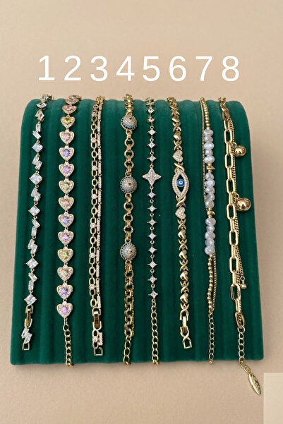 Jaida Moda Xuping Jewelry Çelik Bileklik 14K Altın Kaplama Gold (1 Adet)