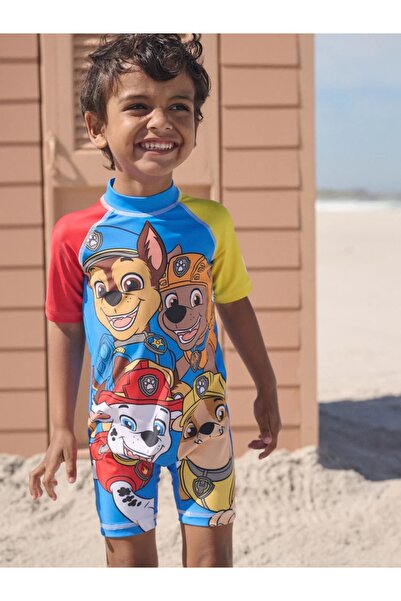 Next Baby Mavi Paw Patrol Güneşten Koruyucu Mayo - UPF 50+