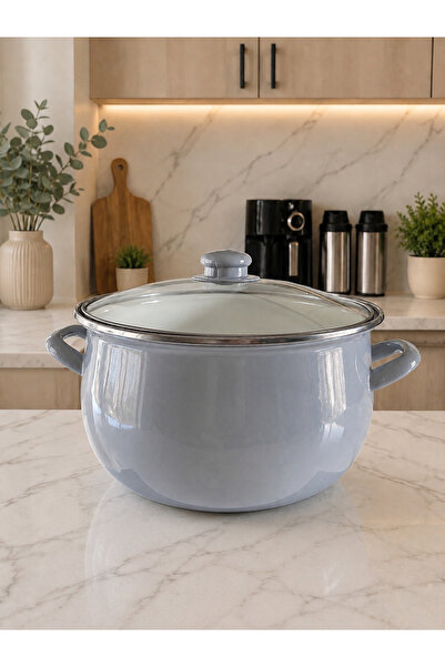 özgehomekonsept 24 cm Enamel Yogurt Fermentation Pot – 5 Liters |   4 Color O...