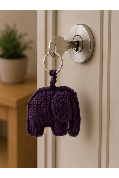 FLY LIFE Hand-Knitted Amigurumi Keychain / Bag Charm