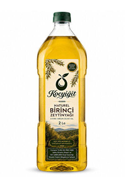 KOÇYİĞİT 2lt Erken Hasat Soğuk Sıkım Natural Sızma Zeytinyağı