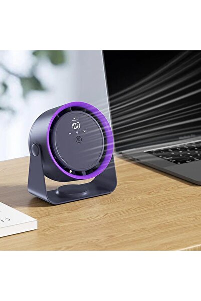 GIA'S WORLD Ventilator portabil de birou | Solutie eficienta si silentioasa p...