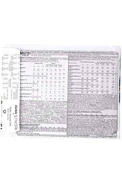 Yıldızan Mht Shop Mccall Pattern Company Cutting Pattern 1153243