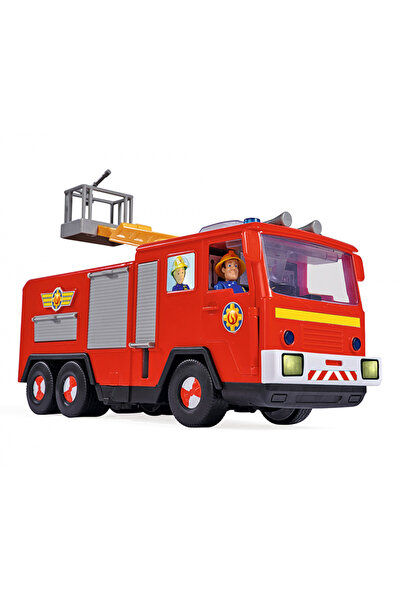 Fireman Sam Πυροσβεστικό όχημα Τζούπιτερ Προ με φιγούρες Σαμ και τον σκύλο Ρά...