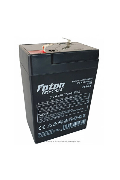 FOTON Acumulator VRLA Foton® FS6-4.5 6V 4.5Ah