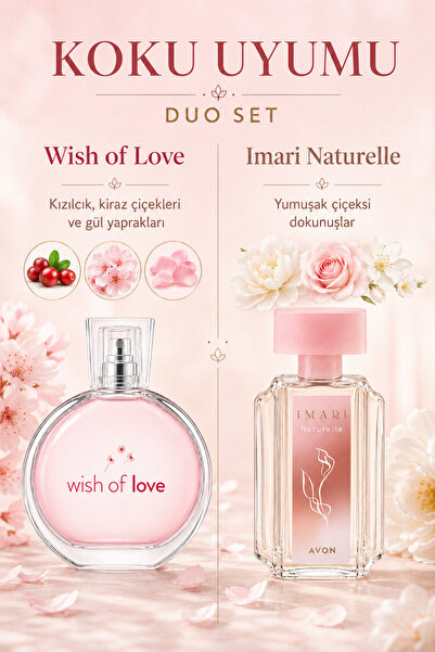 AVON Wish of Love Imari Naturelle Duo Set