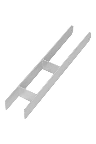 KOTARBAU Bază din oțel galvanizat pentru stâlp tip H, pentru înființare, 100 ...