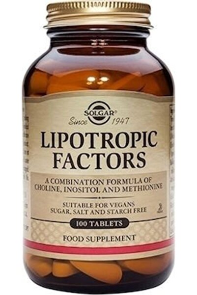 Solgar Lipotropic Factors, 100tabs