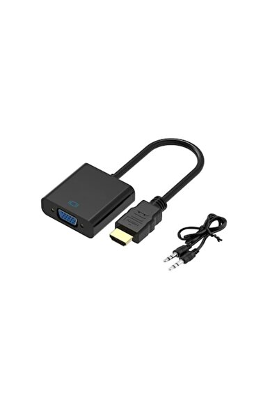 Cubis Convertor HDMI la VGA + cablu audio, adaptor digital la analogic pentru...