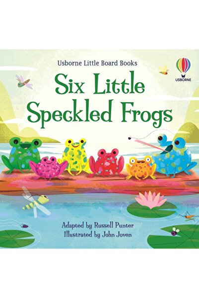 Usborne Șase broaște mici pestrite