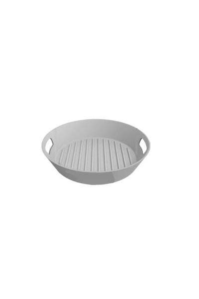 MESADEA Vas pentru friteuza cu aer cald Mesadea, diametru superior 20 cm, sil...