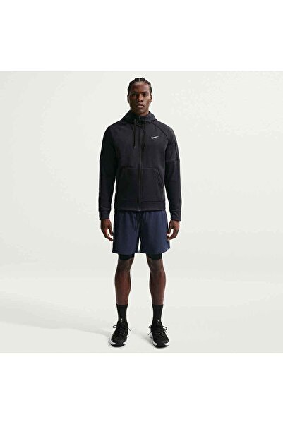 Nike Hanorac Therma-FIT cu fermoar integral pentru fitness - M