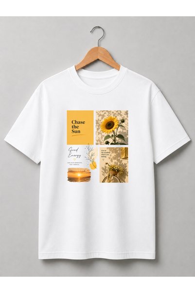 Grafftee Clothing تي شيرت قطني مطبوع للجنسين من TUNALYA بتصميم Estetik Trend ...