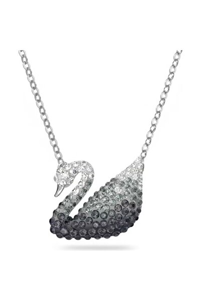 FA.accessories Grey Swan Necklace for Women / No Replacement or Refund