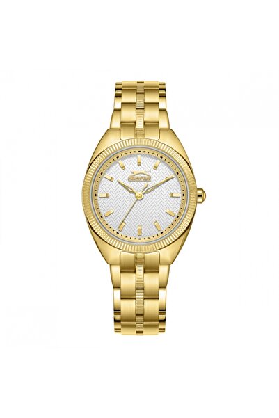 Slazenger Ceas de damă SL.09.2344.4.07, auriu, elegant — perfect ca un cadou