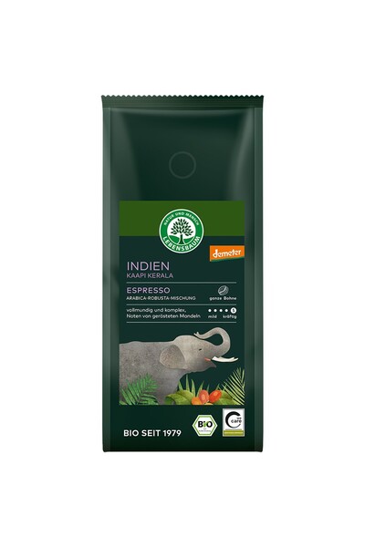 Lebensbaum Cafea India Kaapi Kerala Espresso boabe,